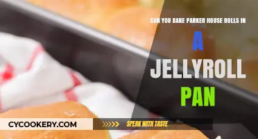 Baking Parker House Rolls: Jellyroll Pan Method