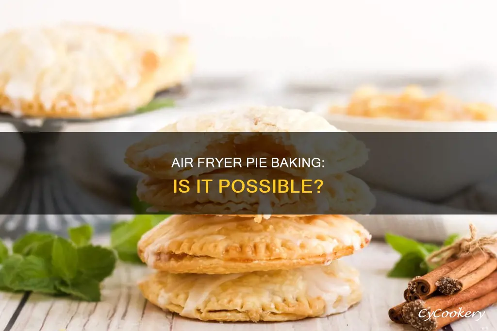 can you bake pies in instant air fryer