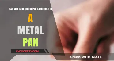 Pineapple Casserole: Metal Pan Baking Tips