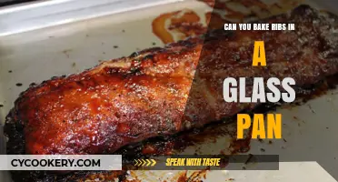 Baking Ribs: Glass Pan Possibility?