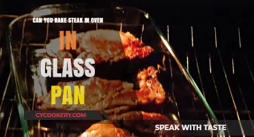Baking Steak: Glass Pan vs. Oven Tray
