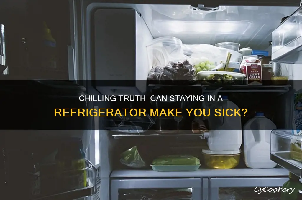can you become sick after staying in a refrigerator