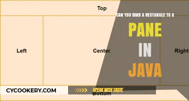 Binding Rectangles to Panes in Java: A Comprehensive Guide