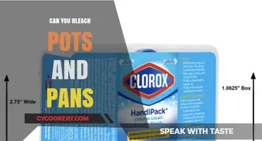How to Bleach Your Pots and Pans?