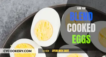 How Blending Cooked Eggs Can Create a Delicious Dish