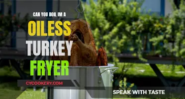 Boil a Turkey in an Oil-less Fryer?