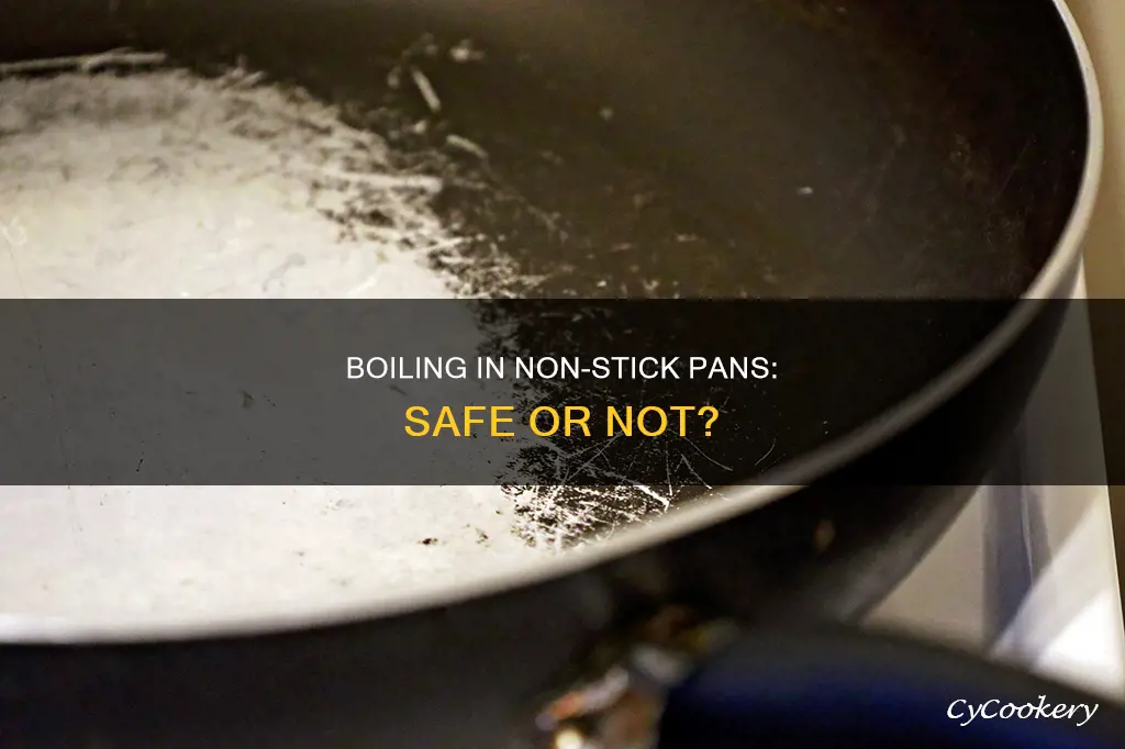 can you boil in a non stick pan
