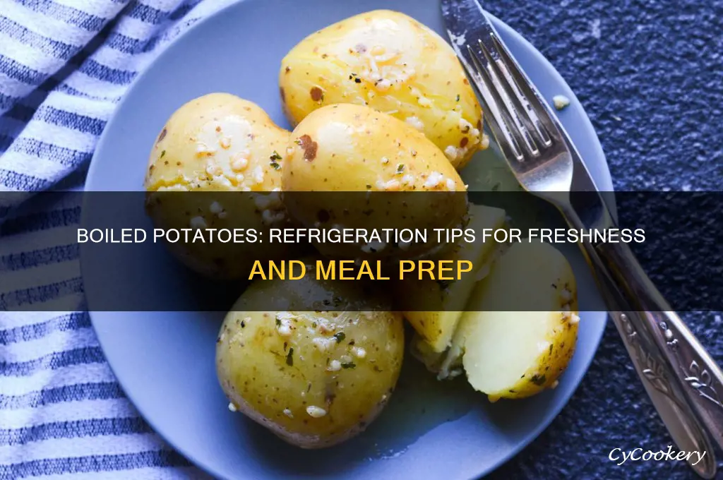 can you boil potatoes and then refrigerate