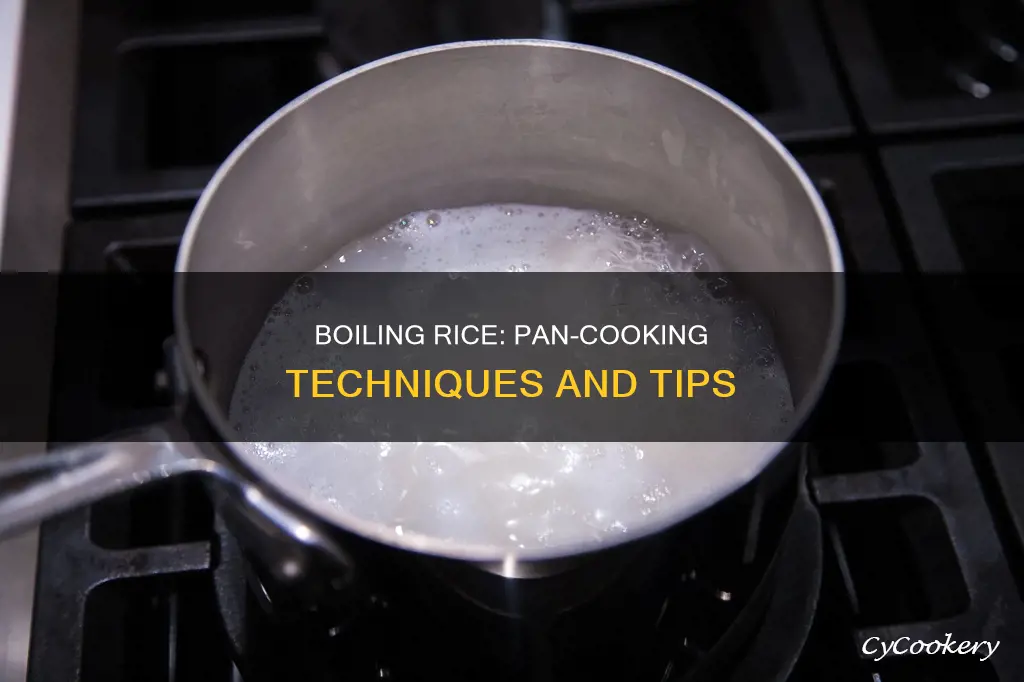 can you boil rice in a pan