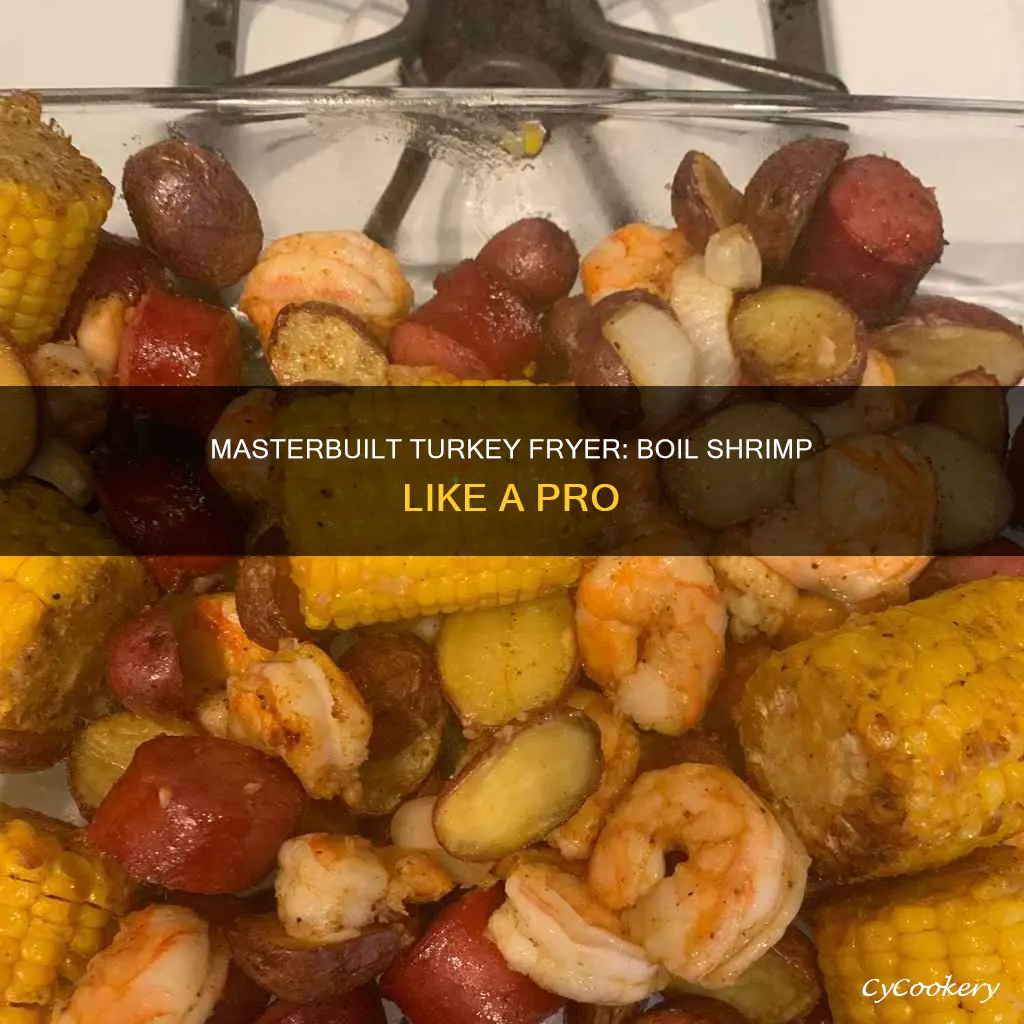 can you boil shrimp in a masterbuilt turkey fryer