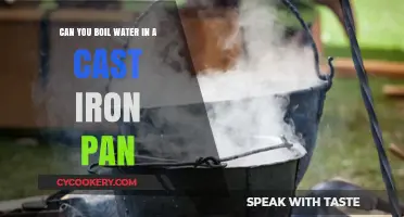How to Boil Water in Cast Iron?