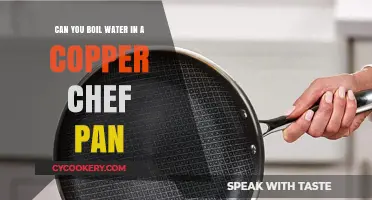Copper Chef Pan: Boil Water, Safe?