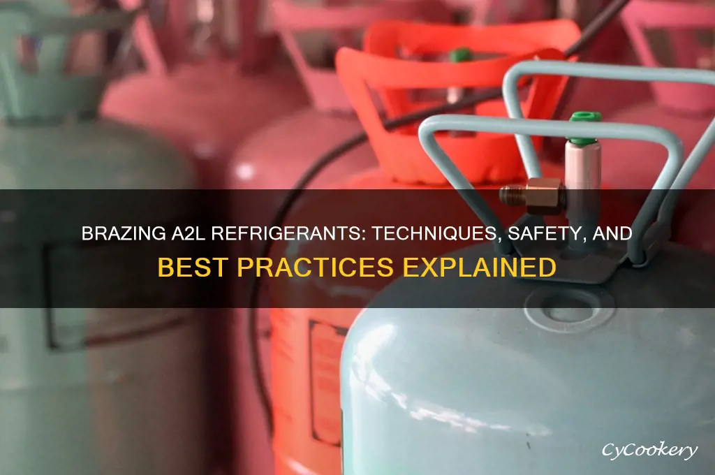 can you braze a2l refrigerant