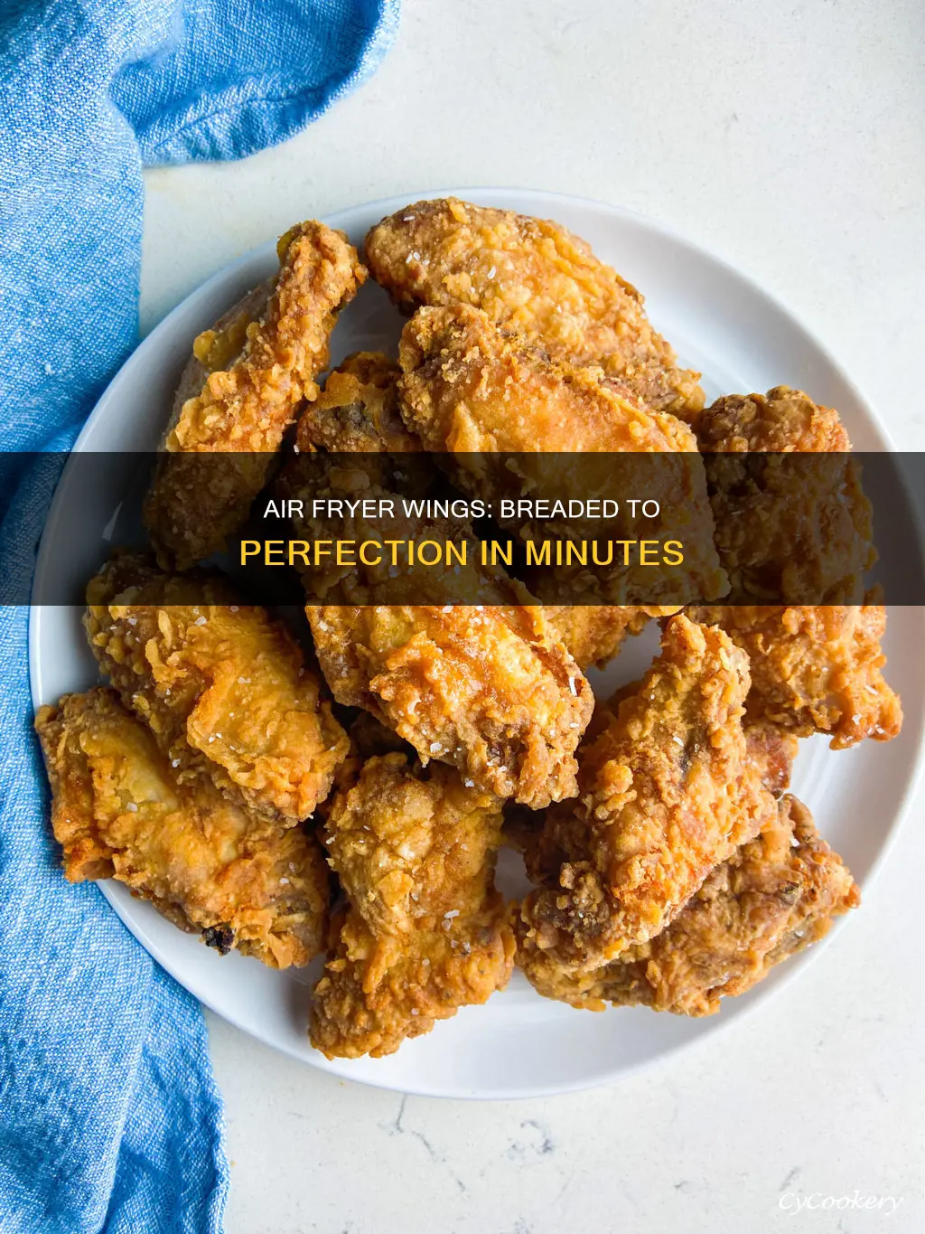 can you bread air fryer wings