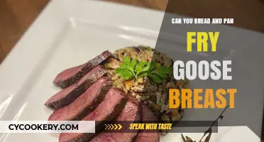 Goose Breast: Bread, Pan Fry, and Serve!