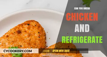 Breaded Chicken Storage: Can You Refrigerate After Coating?