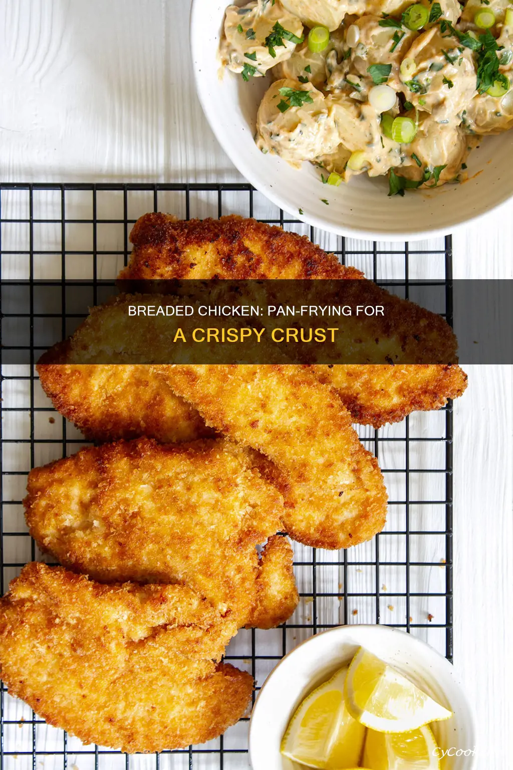 can you bread chicken in the pan