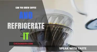 Brew, Chill, Enjoy: Refrigerating Coffee for Later Consumption