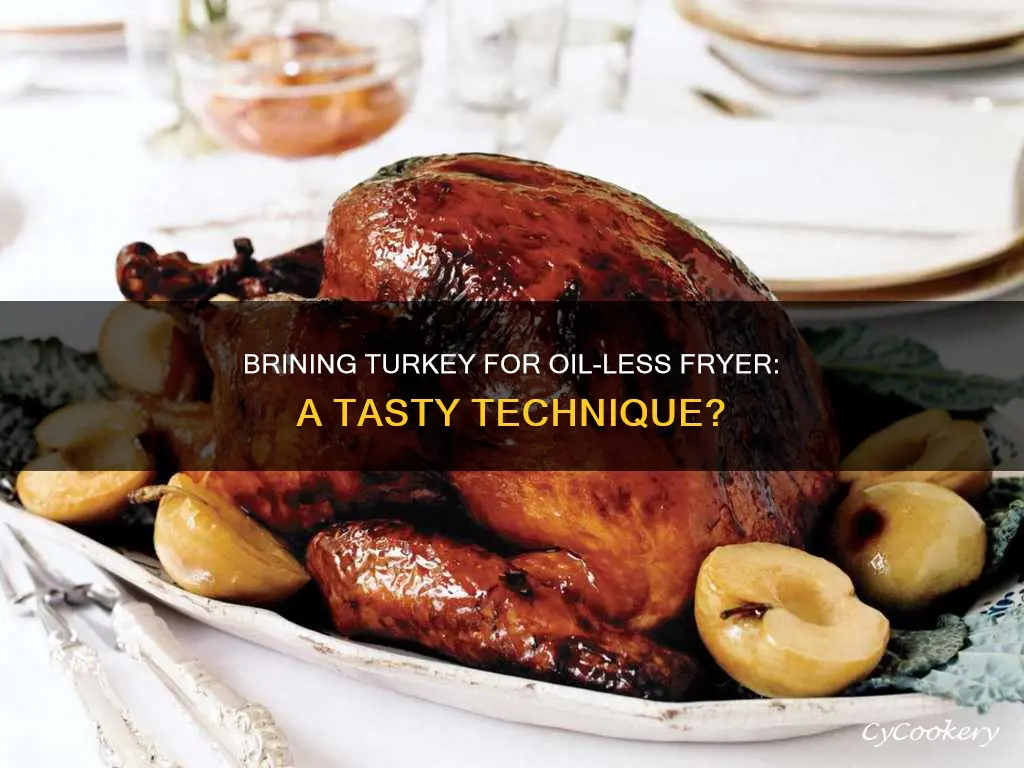 can you brine turkey and use ouless fryer