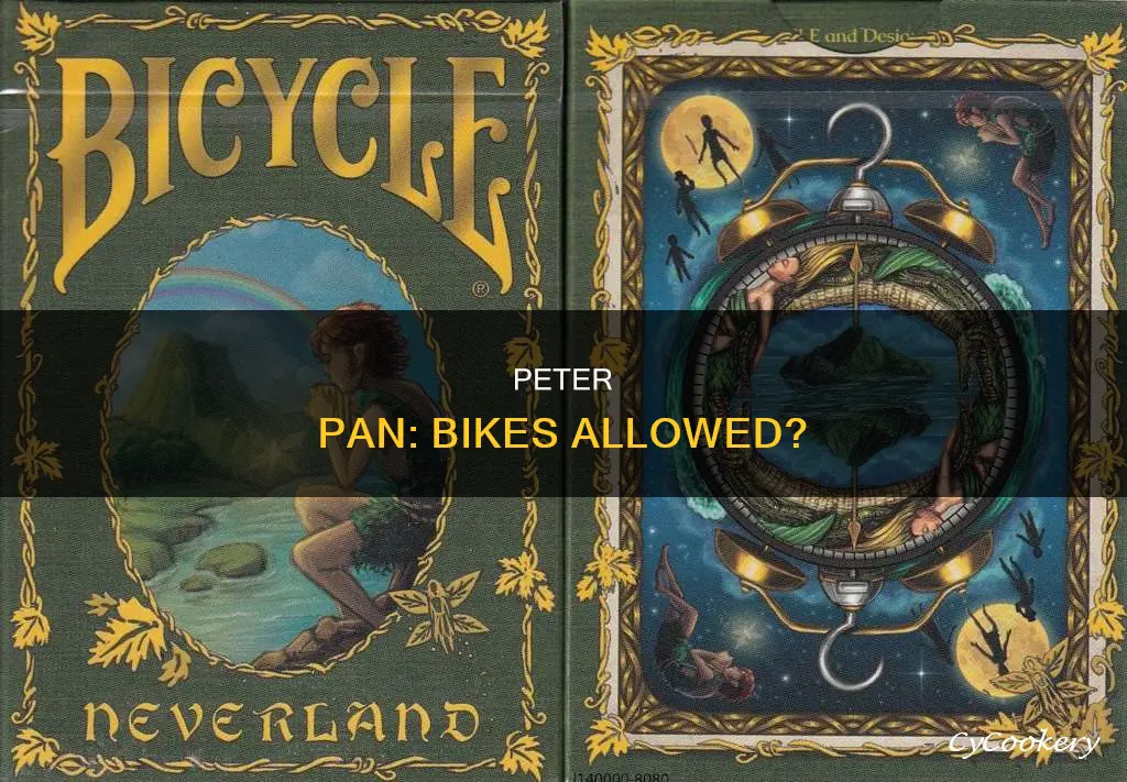 can you bring a bike on peter pan