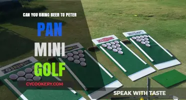 Golfing with Beer: Peter Pan Mini Golf Rules