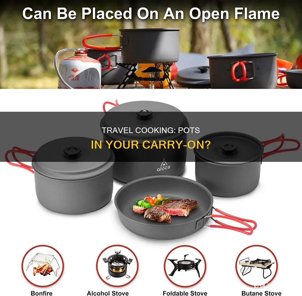 can you bring cooking pot as carry on