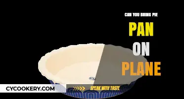 Traveling with Pie: Can You Bring Pie Pans on a Plane?