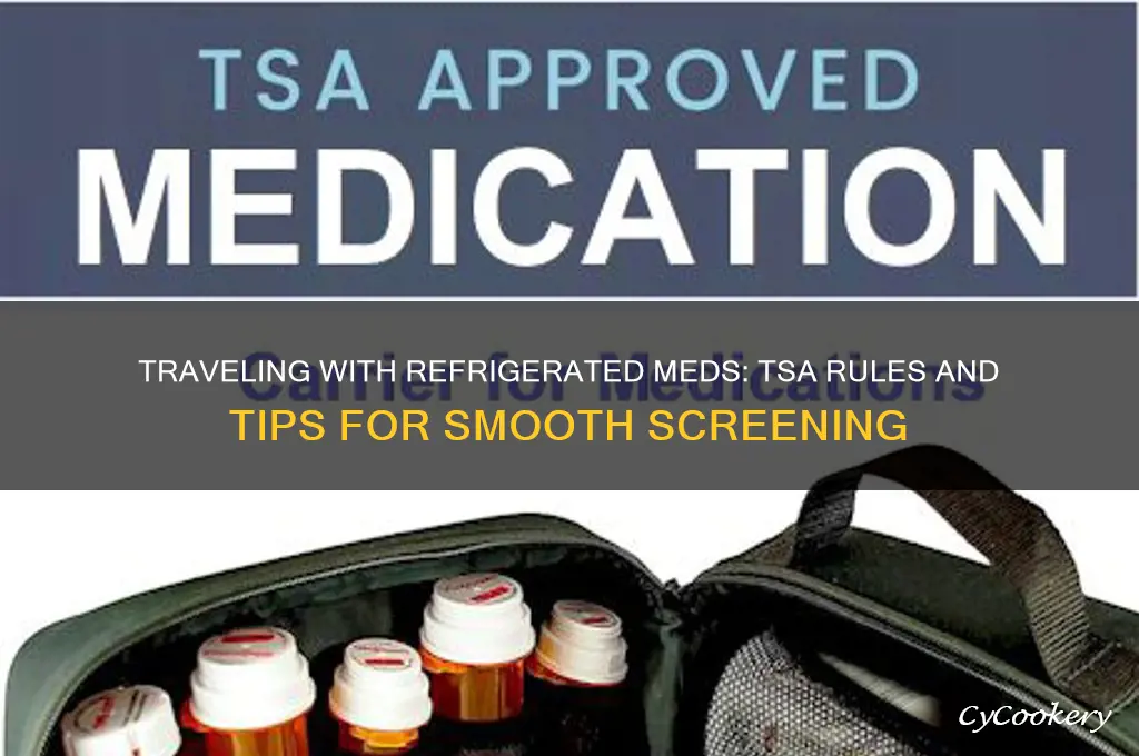 can you bring refrigerated medication through tsa
