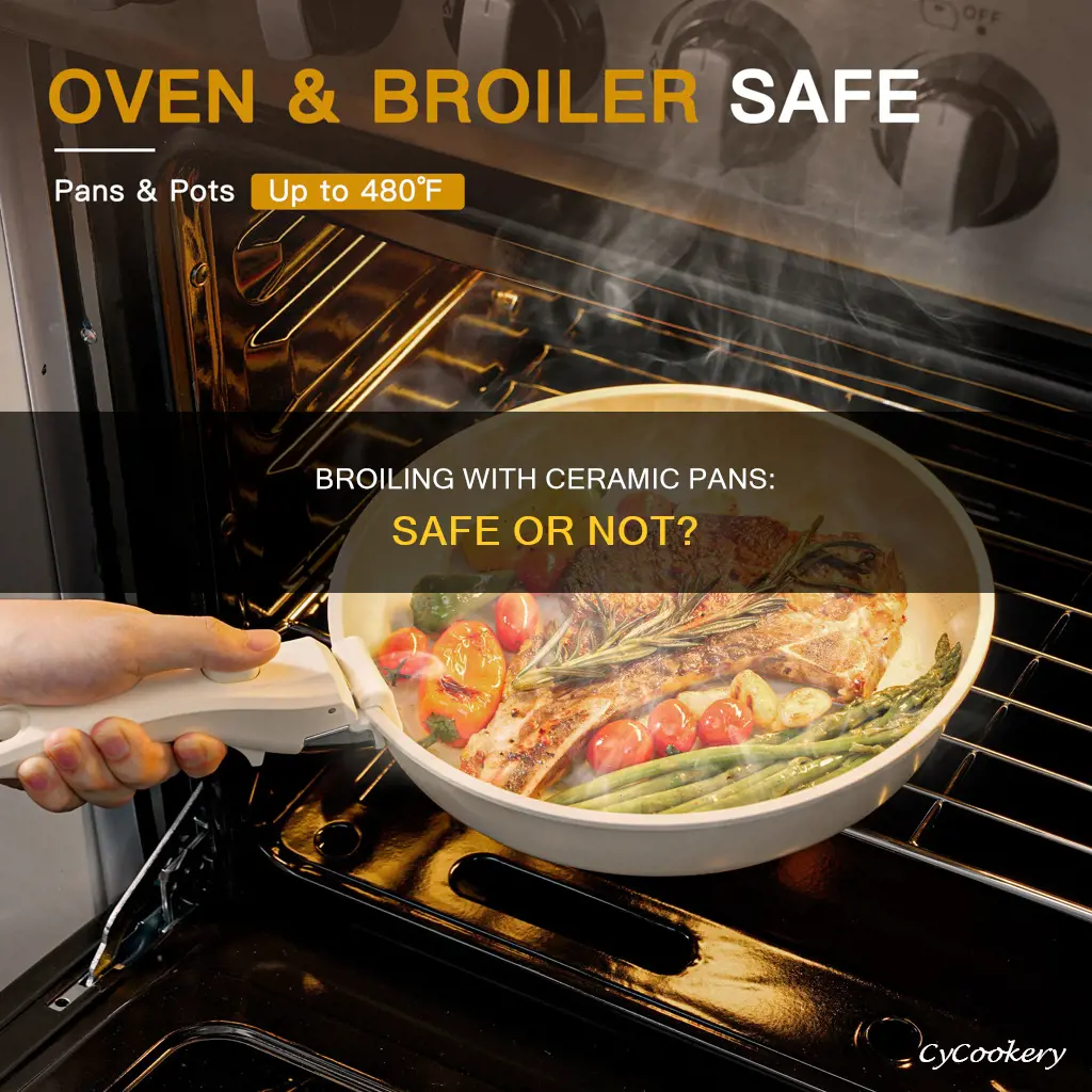 can you broil a ceramic pan