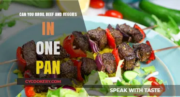 Broiling Beef and Veggies: One Pan, Perfectly Cooked