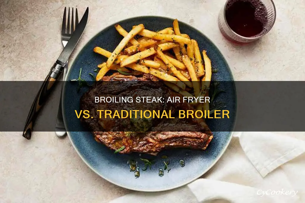 can you broil steak in an air fryer