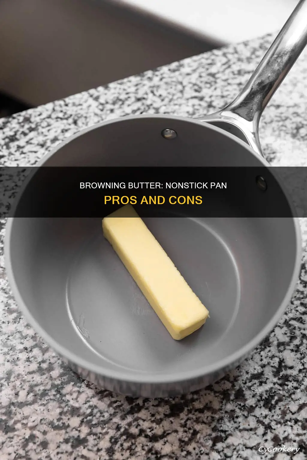 can you brown butter in a nonstick pan
