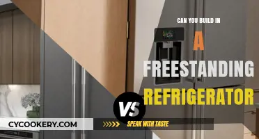 Freestanding Refrigerator Installation: Can You Build Around It?