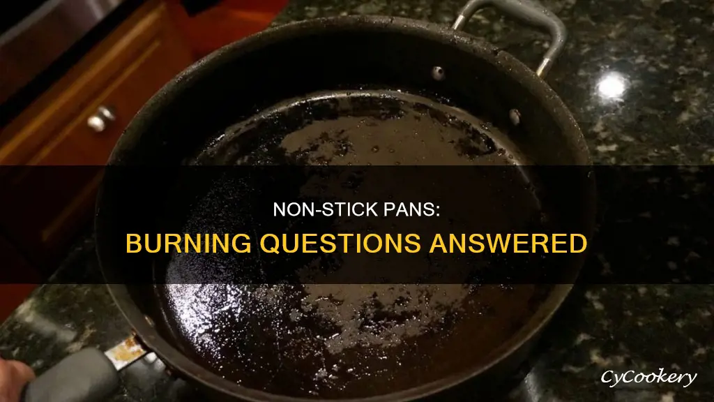 can you burn a non stick pan