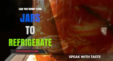 Burying Food Jars for Natural Refrigeration: A Viable Method?