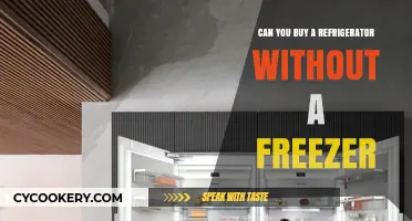 Refrigerators Without Freezers: Are They Available and Worth Buying?