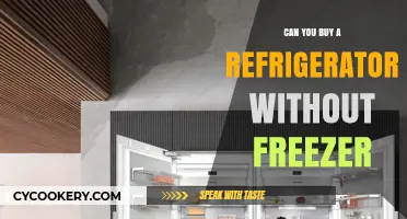 Refrigerators Without Freezers: Are They Available and Worth Buying?
