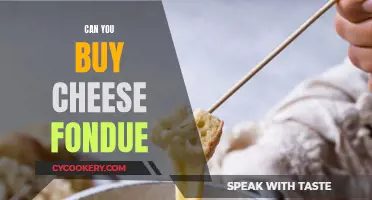 Cheese Fondue: Can You Buy This Ready-Made?