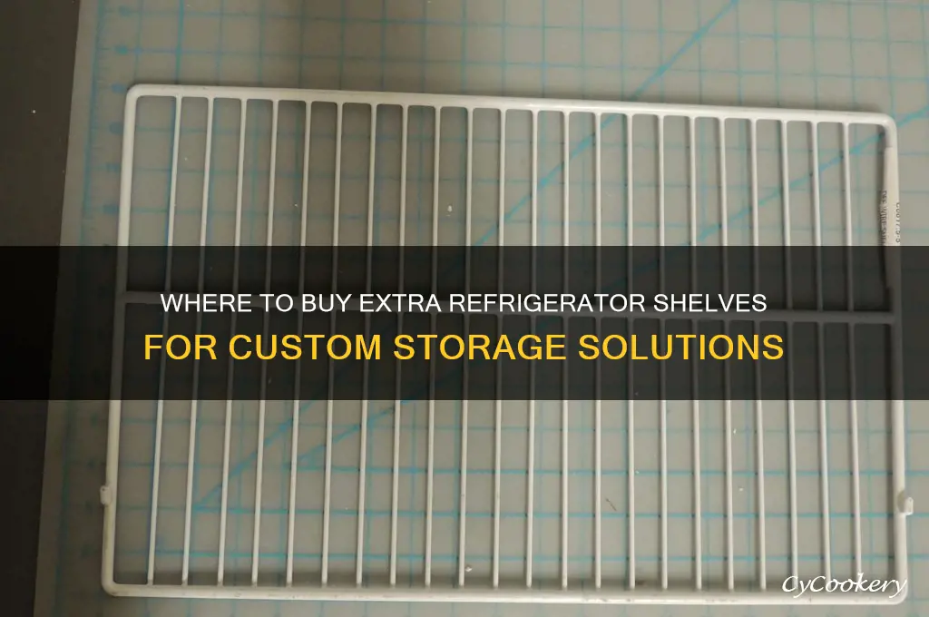 can you buy extra refrigerator shelves