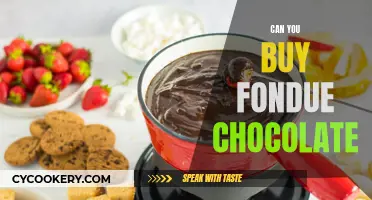 Fondue Chocolate: Where to Buy and What to Know