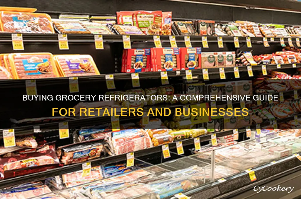 can you buy grocery refrigerators