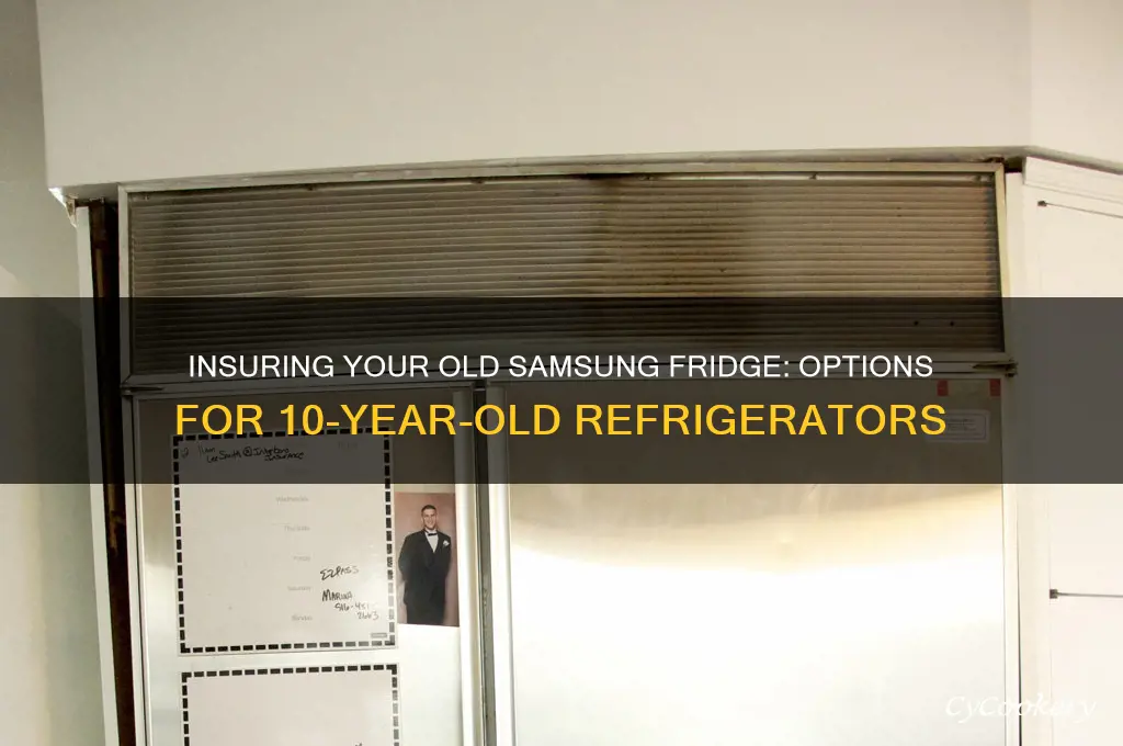 can you buy insurance for samsung 10 years old refrigerator