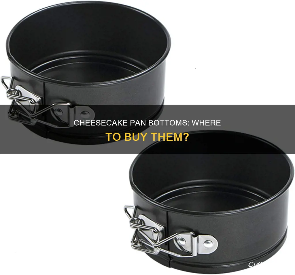 can you buy just the bottom of a cheesecake pan