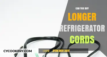Extending Your Fridge Reach: Are Longer Refrigerator Cords Available?