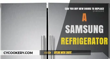Replacing Samsung Fridge Doors: Can You Buy New Ones?