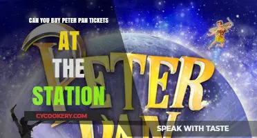 Peter Pan Tickets: Can You Buy at the Station?