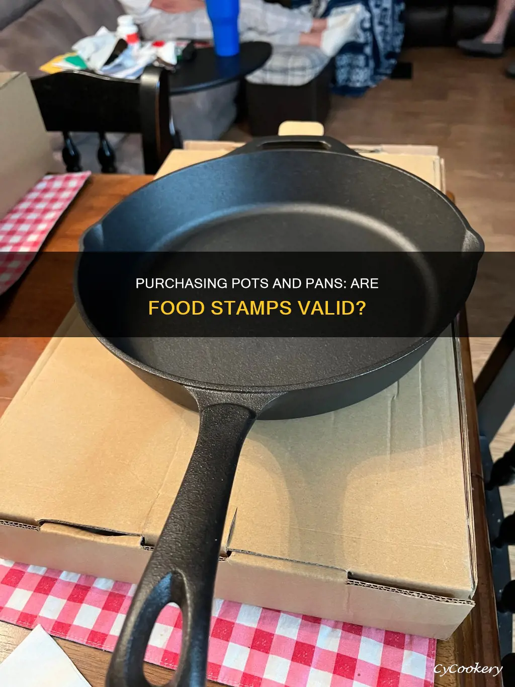 can you buy pots and pans with food stamps