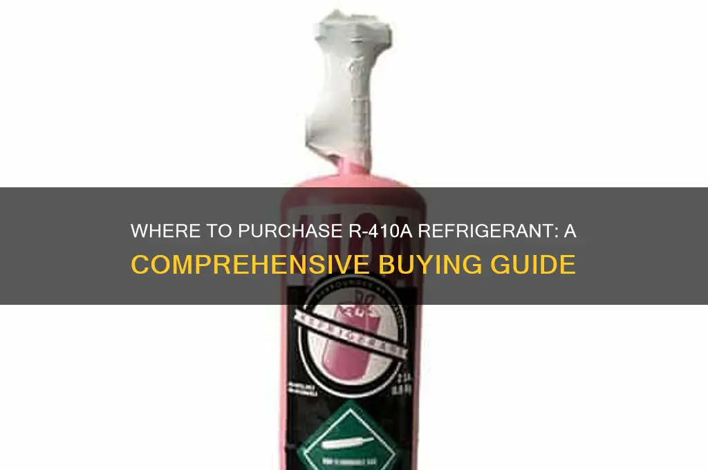 can you buy r-410a refrigerant