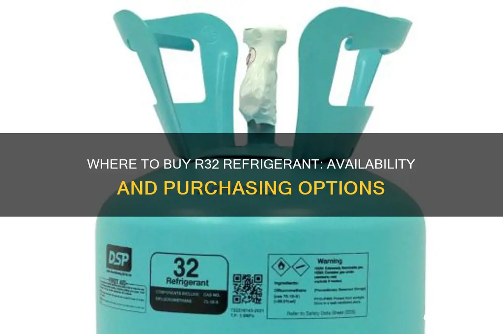 can you buy r32 refrigerant
