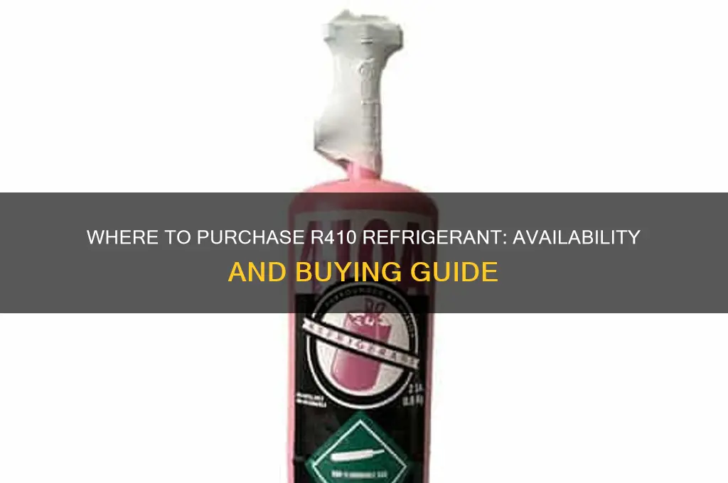 can you buy r410 refrigerant